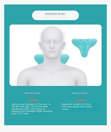  Neck Traction & Massage Pillow